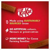 KitKat chocolate bar multipack chunky peanut butter 4x34g (British brand)