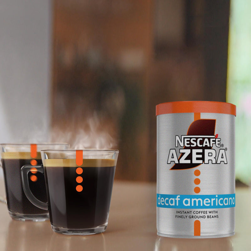Nescafé Americano Decaf instant coffee 90g - British product