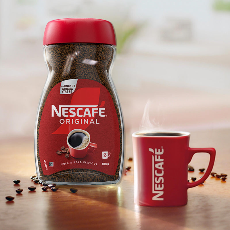 Nescafé Original instant coffee 100g, imported from the UK
