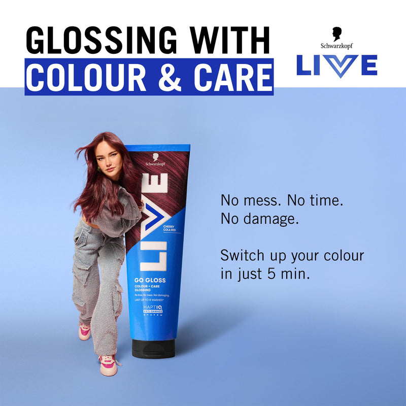 Schwarzkopf Cherry Cola Red hair gloss 150 ml - British product