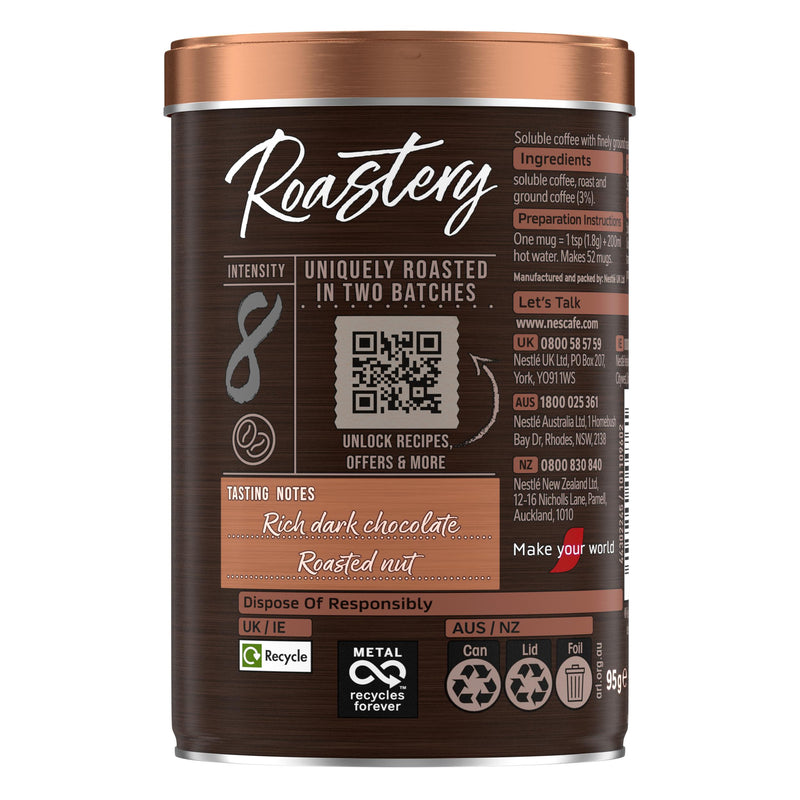 Nescafe Gold Blend Dark Roast instant coffee 95g - British product