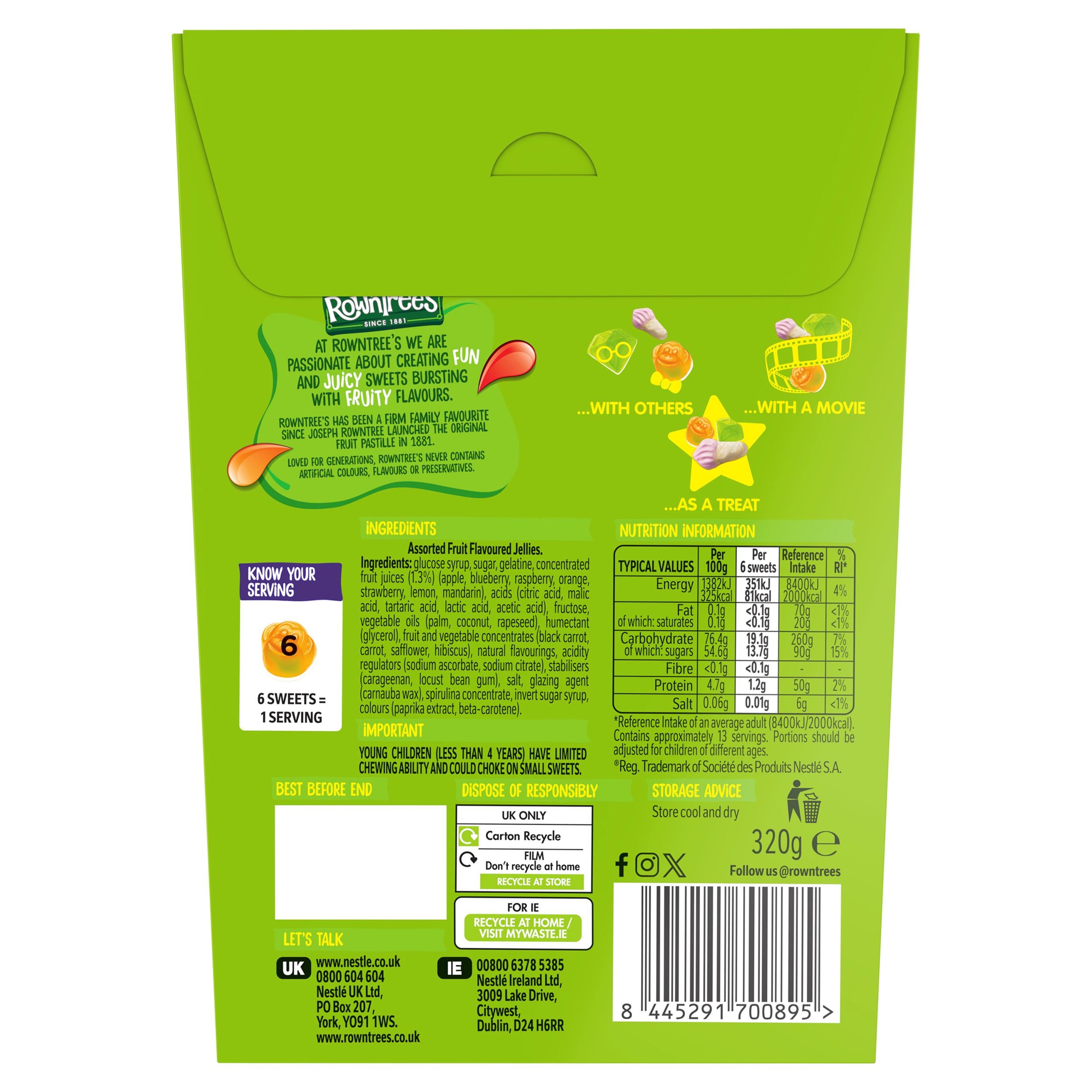 Rowntree's Randoms sweets 320g, UK version