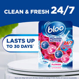 Bloo Power Active flower rim blocks 2x50g, imported from the UK