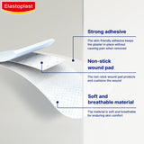 Elastoplast sensitive plasters extra skin friendly assorted strips 20 - British product