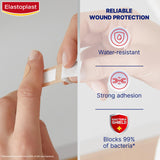 Elastoplast water resistant plasters box of 10 - British product