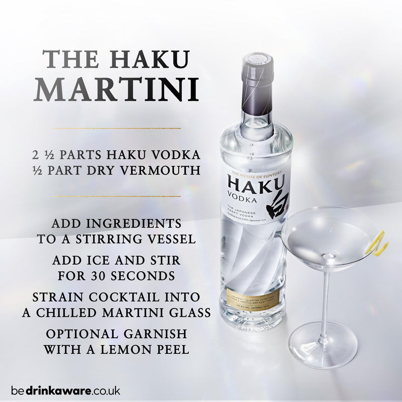 Suntory Haku Japanese vodka 70cl (British brand)