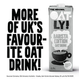 Oatly oat drink Barista Edition 1.5L, imported from the UK
