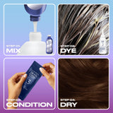 Clairol Nice'N Easy Medium Brown semi-permanent hair dye, imported from the UK