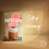 Nescafe unsweetened cappuccino sachets 7 pack (British brand)