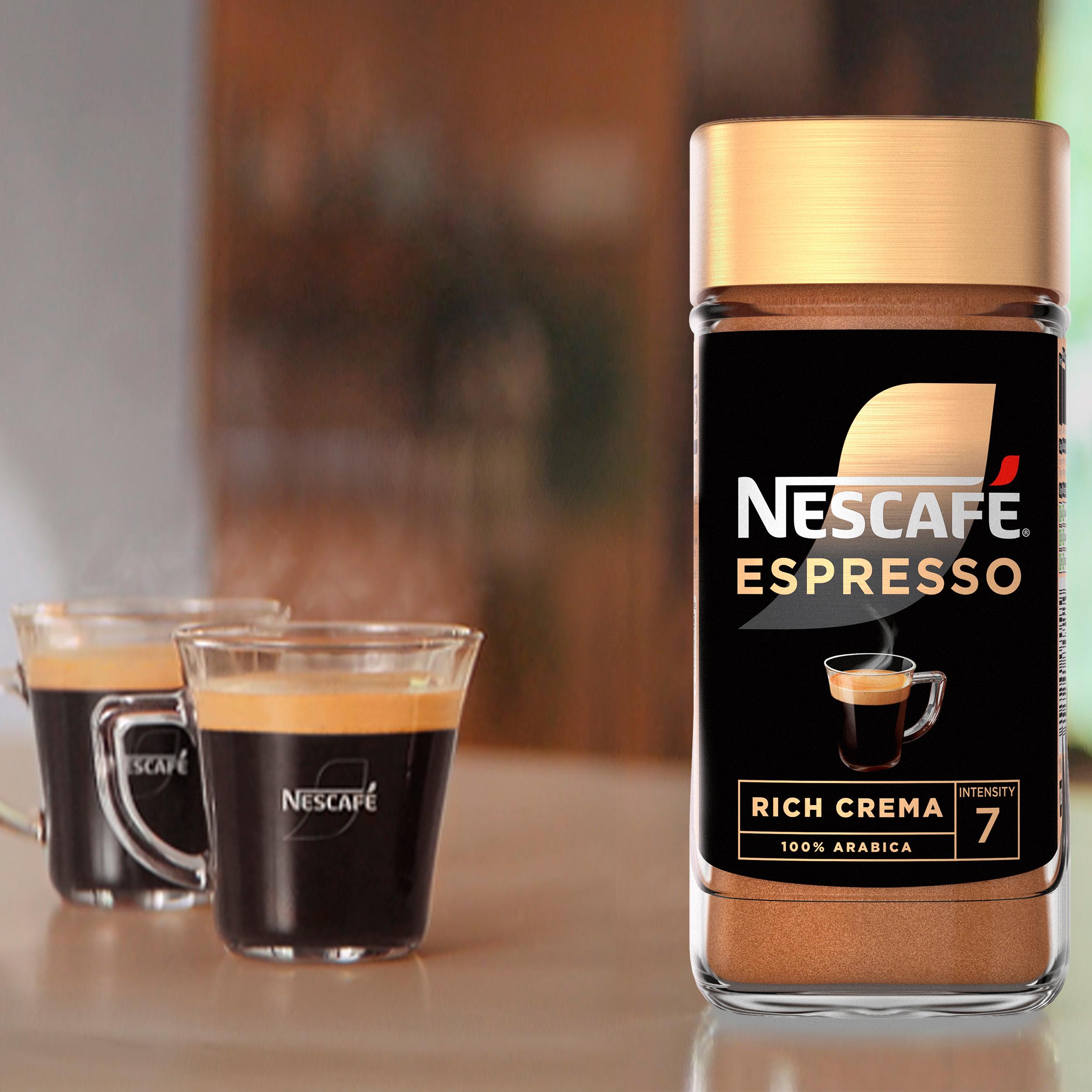 Nescafé Gold Blend Espresso instant coffee 95g, imported from the UK