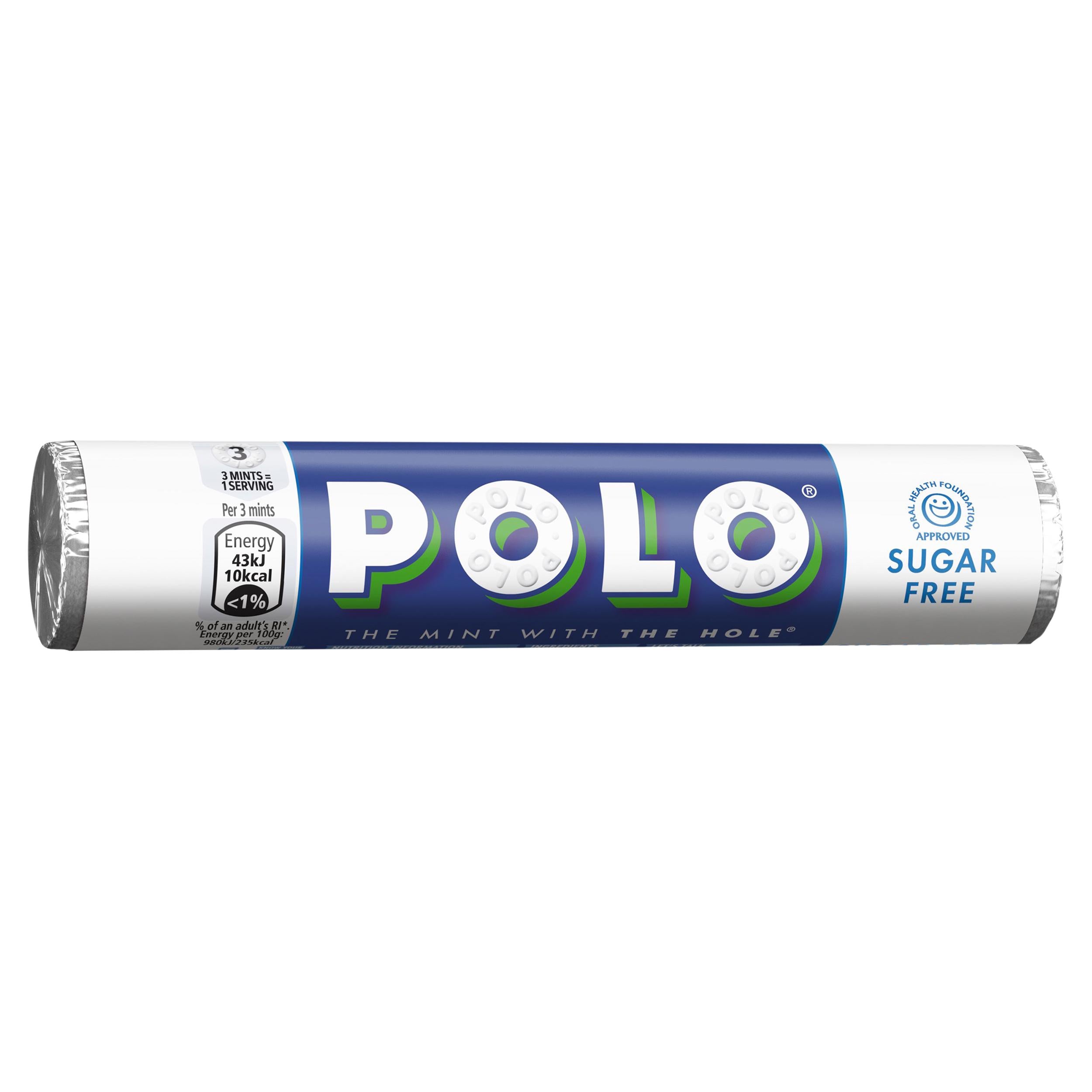Polo sugar free mints tube 33.4g (British brand)