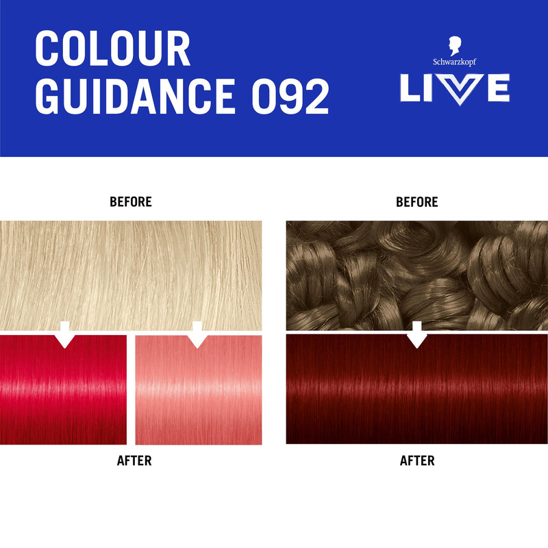 Schwarzkopf Pillar Box Red semi permanent hair dye, UK version