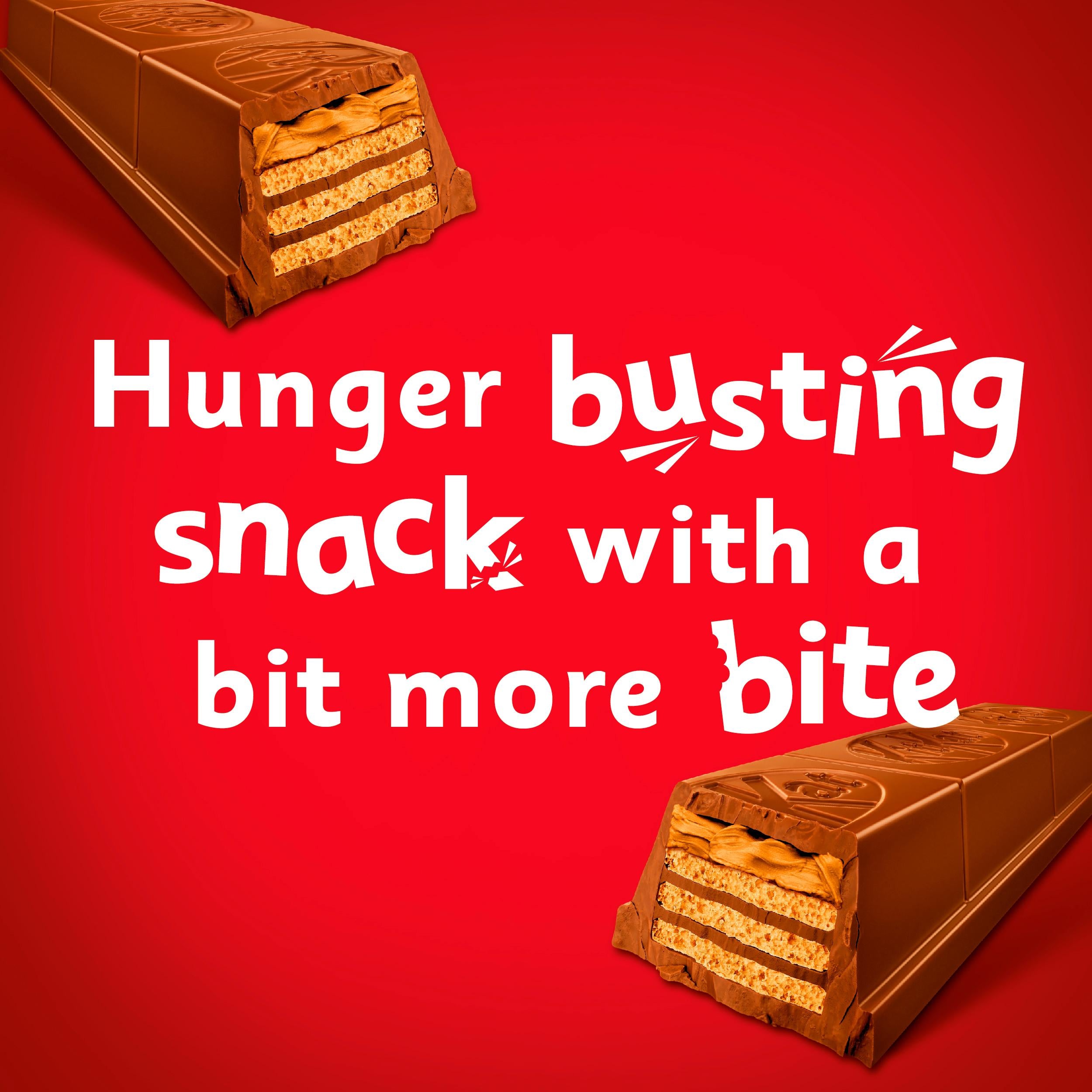KitKat Chunky Duo salted caramel chocolate bar 68g, UK version
