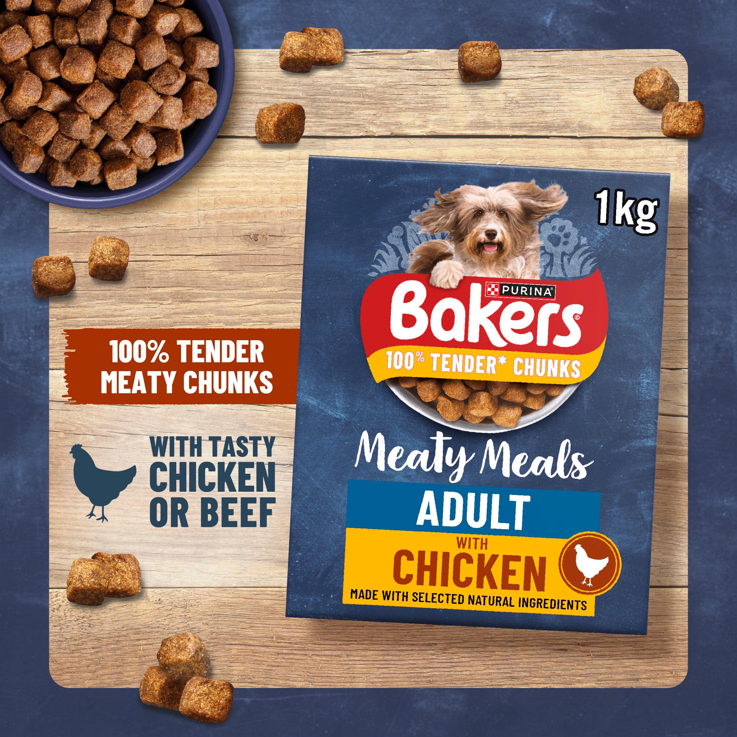 Bakers dry dog food chicken 2.7kg (British brand)