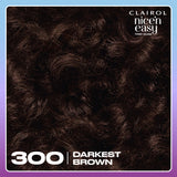 Clairol semi permanent hair dye Darkest Brown 300/84, imported from the UK