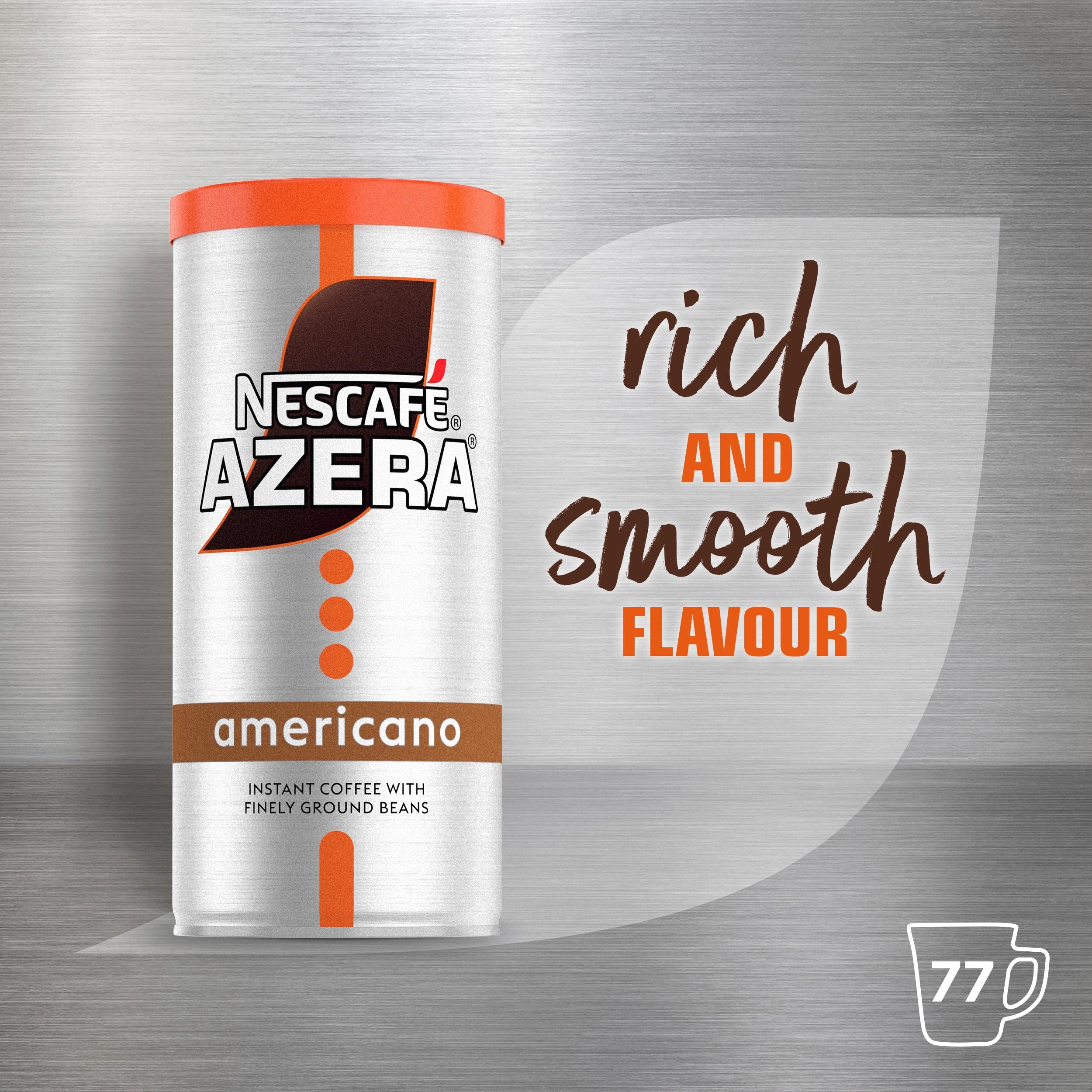 Nescafe Azera Americano instant coffee 140g, imported from the UK