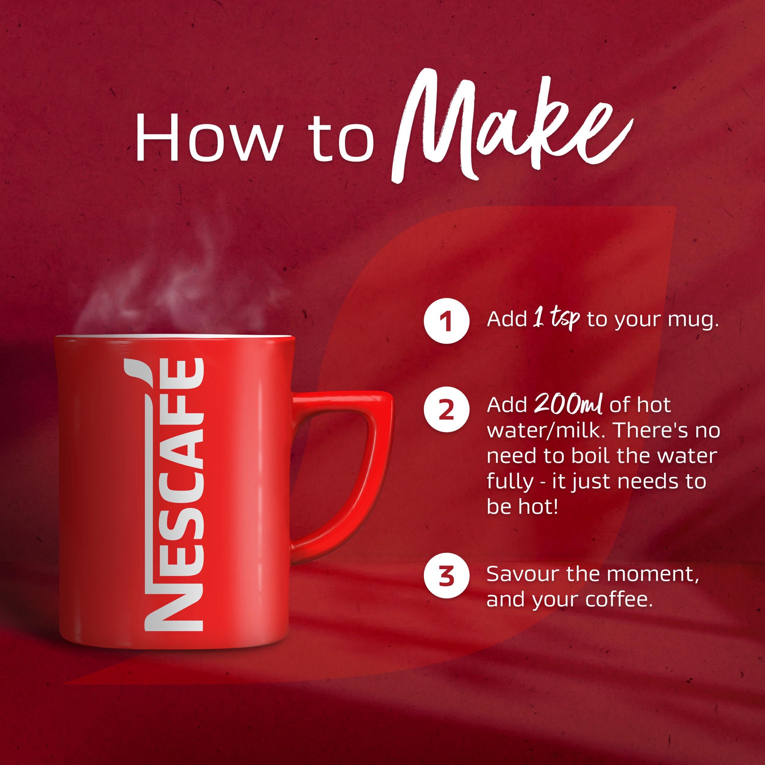 Nescafé Original instant coffee refill pouch 250g - British product