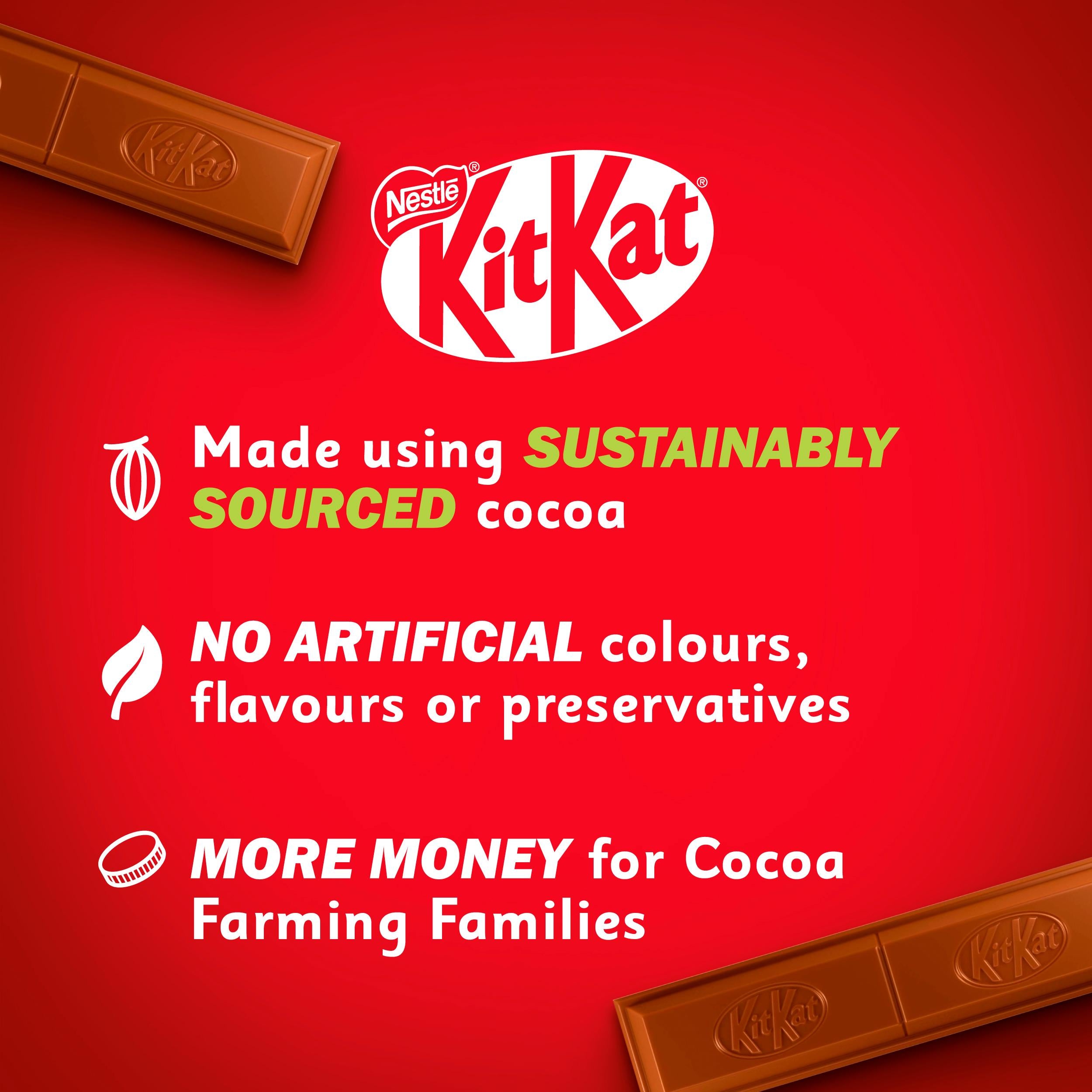 KitKat Chunky Duo salted caramel chocolate bar 68g, UK version