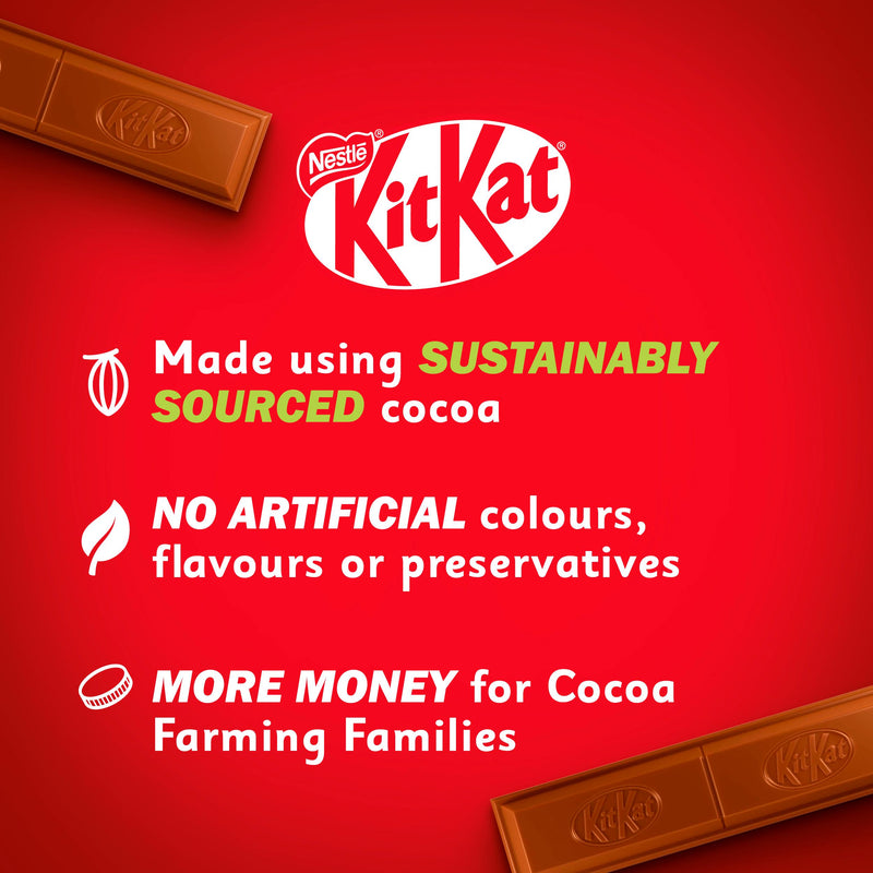 KitKat Chunky Duo salted caramel chocolate bar 68g, UK version