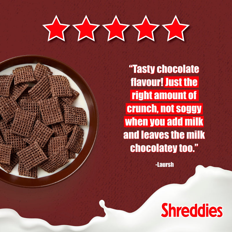Nestle Shreddies Coco chocolate cereal 600g (British brand)