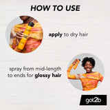 Schwarzkopf Got2b Curlz dry oil mist 200ml (British brand)