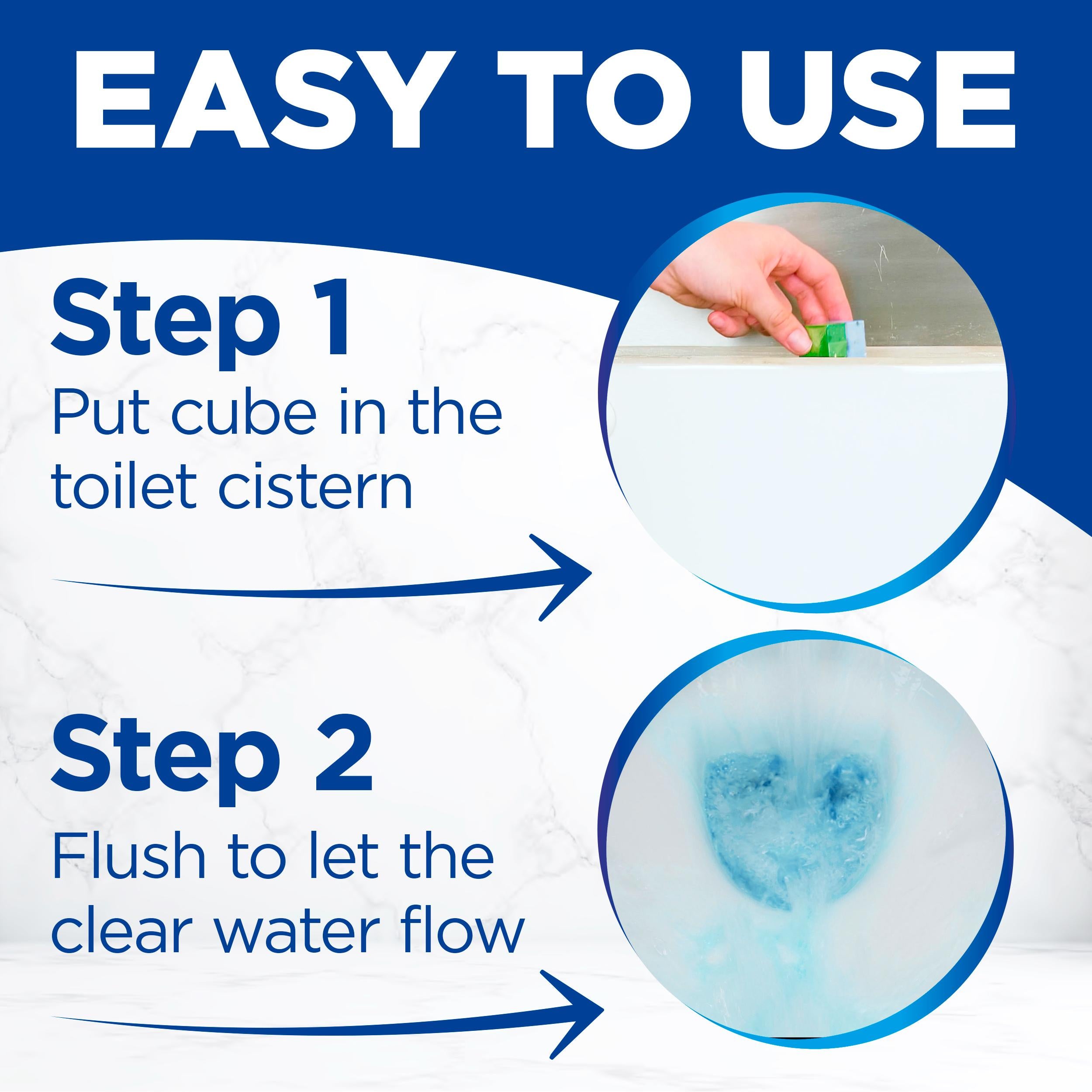 Bloo in cistern toilet blocks lemon 2x50g, UK version