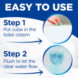 Bloo in cistern toilet blocks lemon 2x50g, UK version