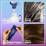 Clairol Nice'N Easy Tone+Gloss hair dye Light Ash Brown, UK version