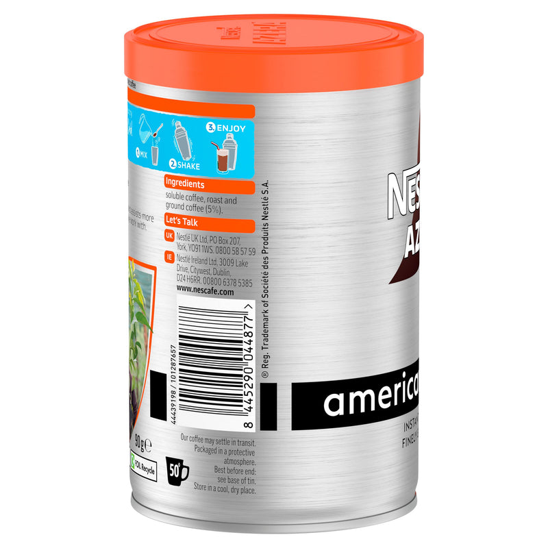 Nescafe Azera Americano Intense instant coffee 90g (British brand)