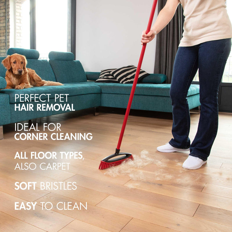 Vileda pet broom rubber bristles (British brand)