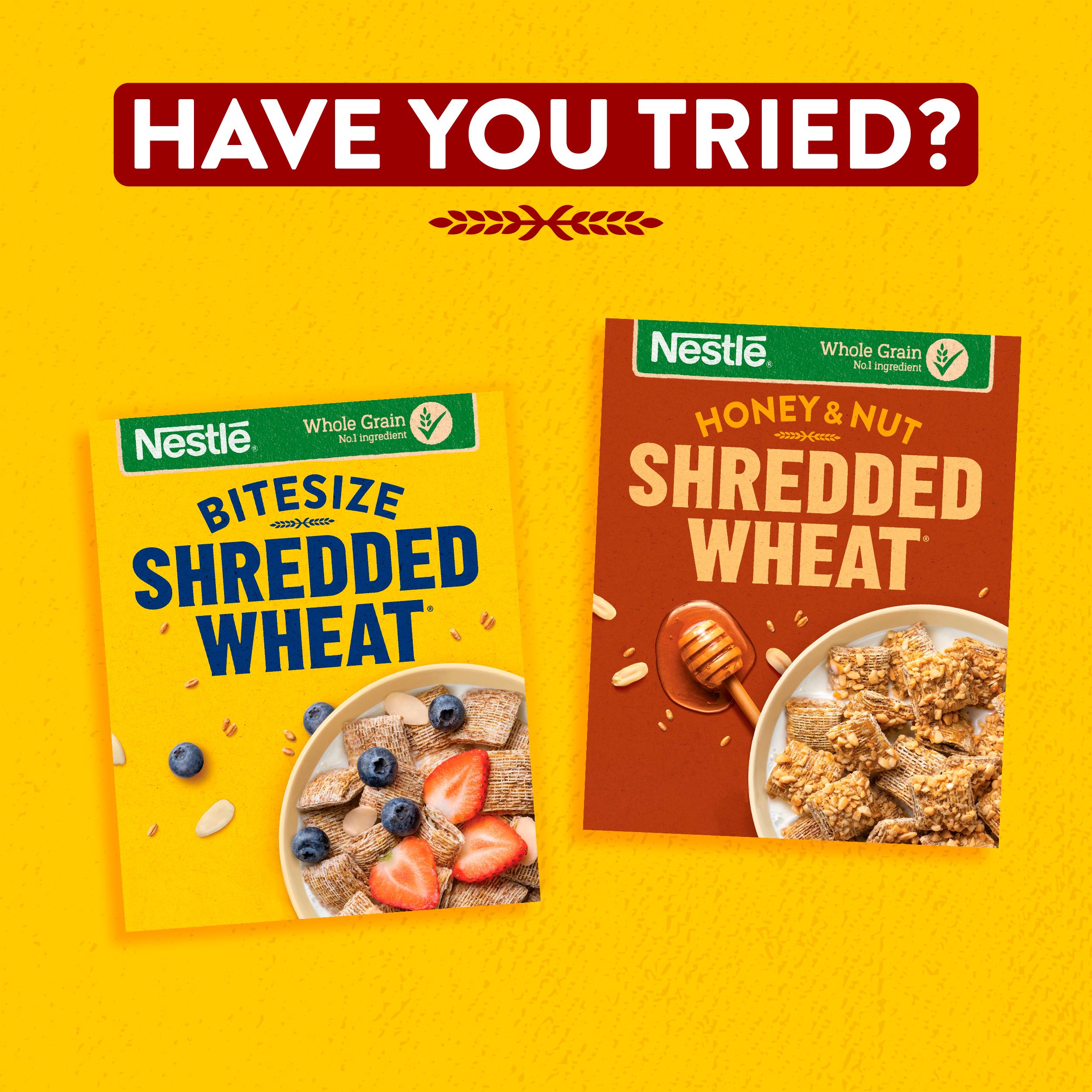 Nestle Shredded Wheat original cereal biscuits 675g, imported from the UK