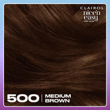 Clairol Nice'N Easy Medium Brown semi-permanent hair dye, imported from the UK