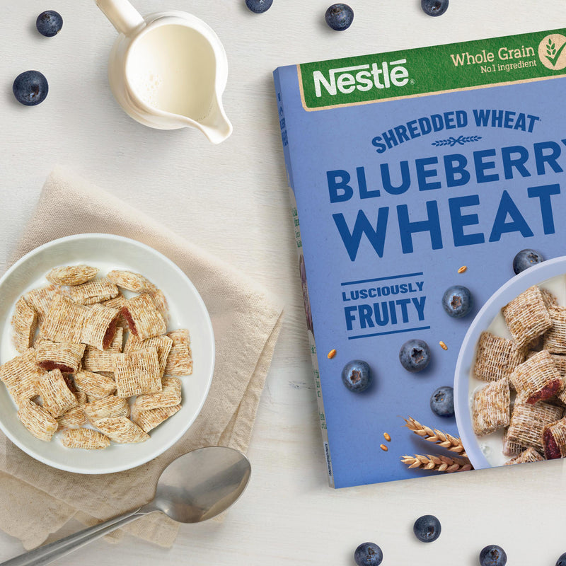 Nestle breakfast cereal Blueberry Wheats 450g - British product