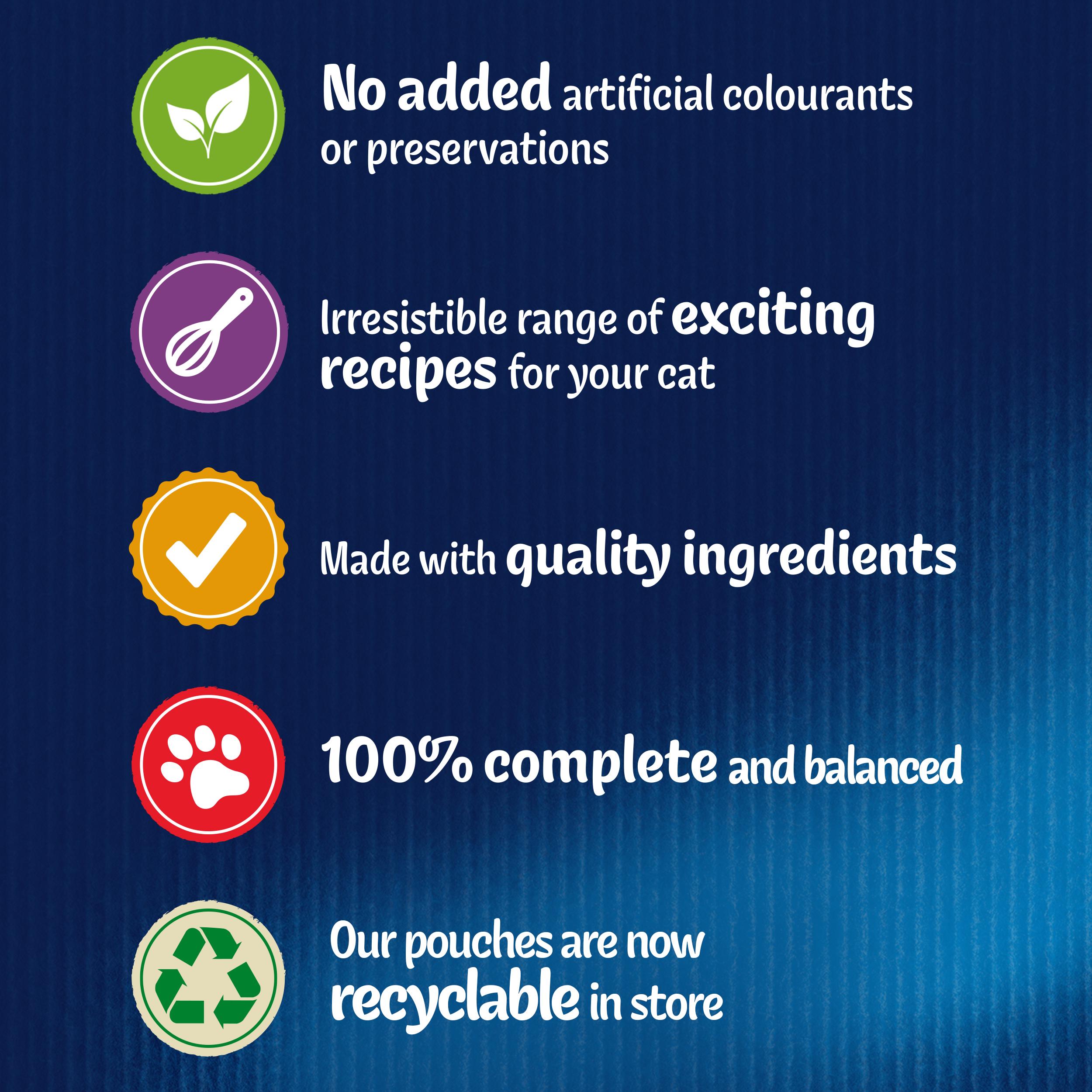 Felix wet cat food meaty selection jelly 12 pack - British product