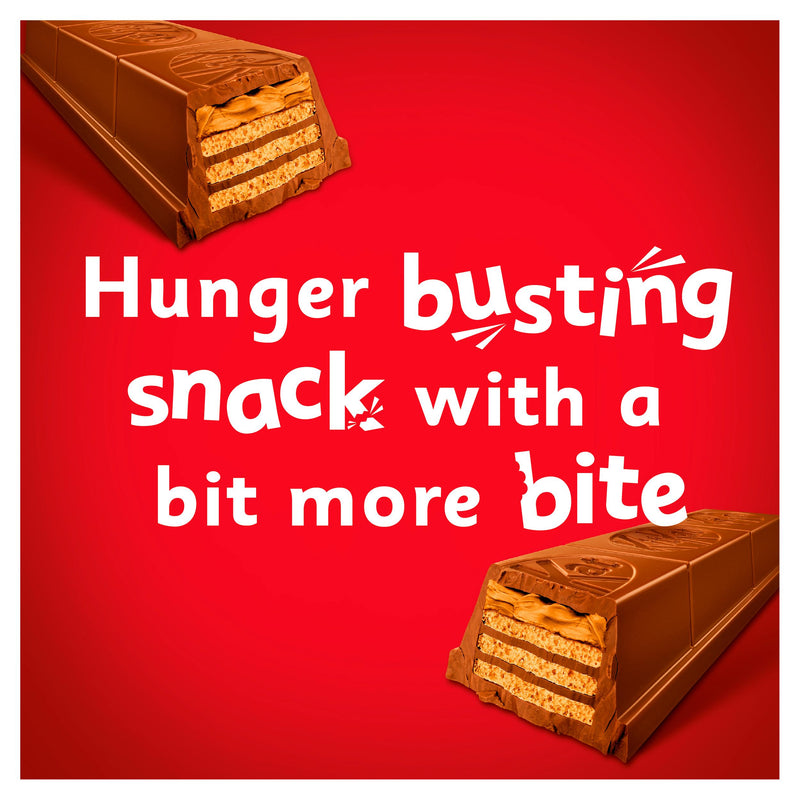 KitKat Chunky Peanut Butter milk chocolate bar 42g, imported from the UK