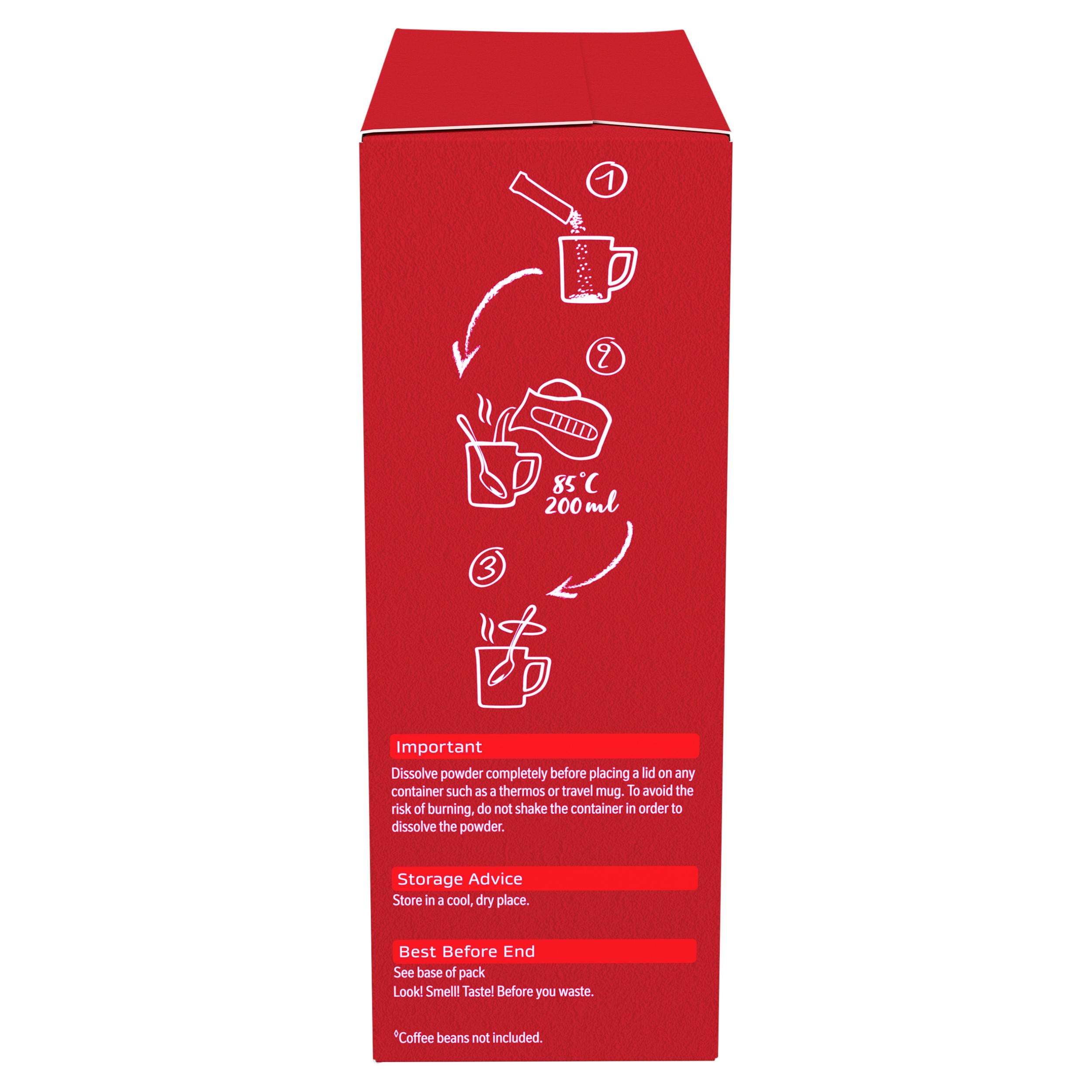 Nescafe Original 3 in 1 instant coffee sachets 192g - British product