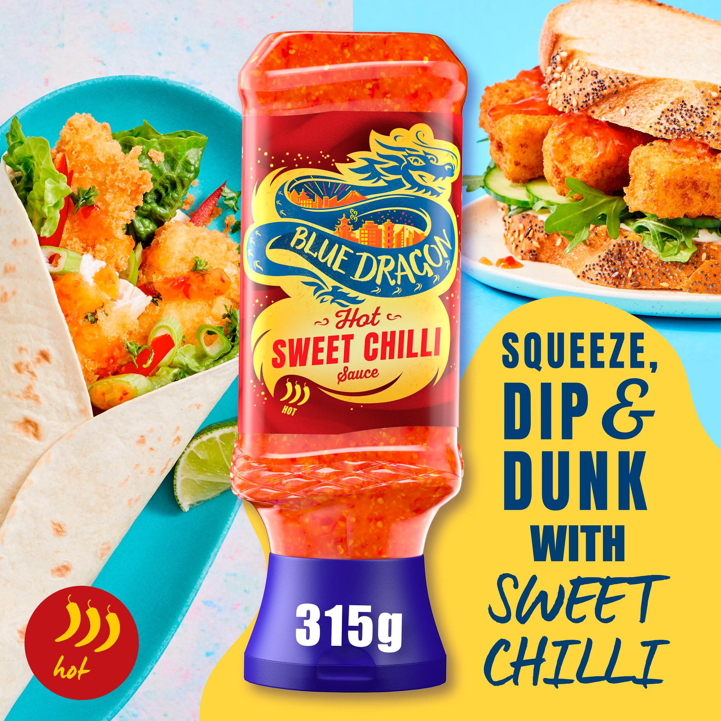 Blue Dragon hot sweet chilli dipping sauce 315g (British brand)