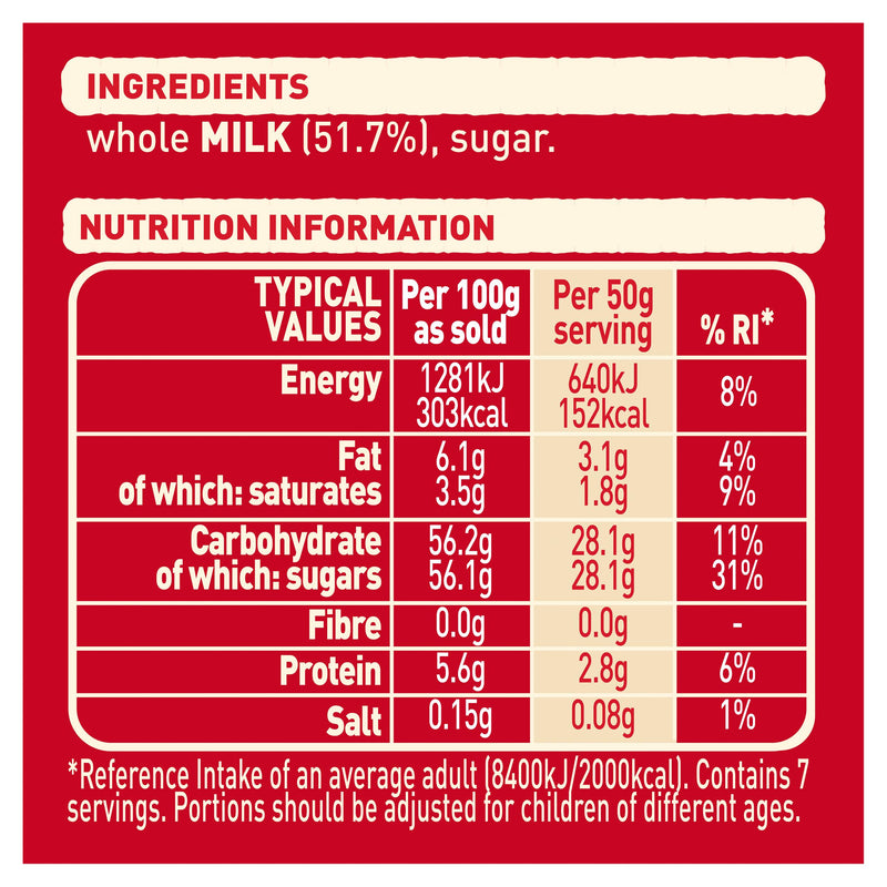 Nestlé Carnation caramel dessert filling tin 397g (British brand)