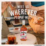 Jim Beam Black Cherry Liqueur 70cl, imported from the UK
