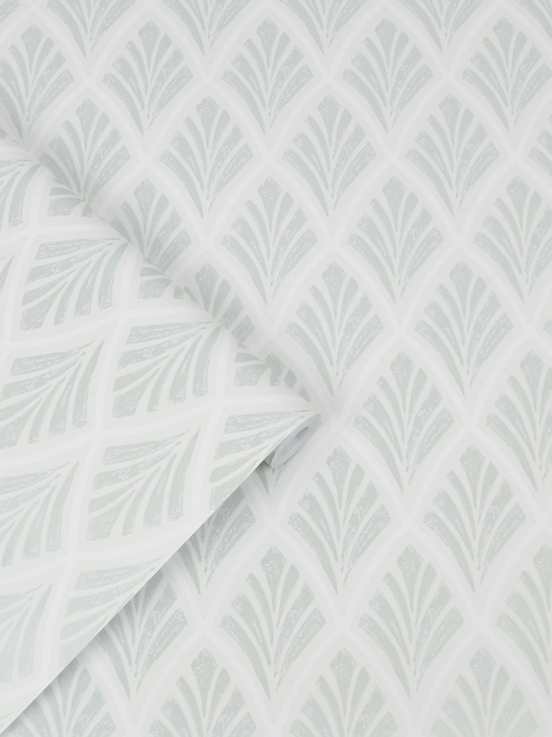 Laura Ashley Duck Egg Florin wallpaper 10m, imported from the UK