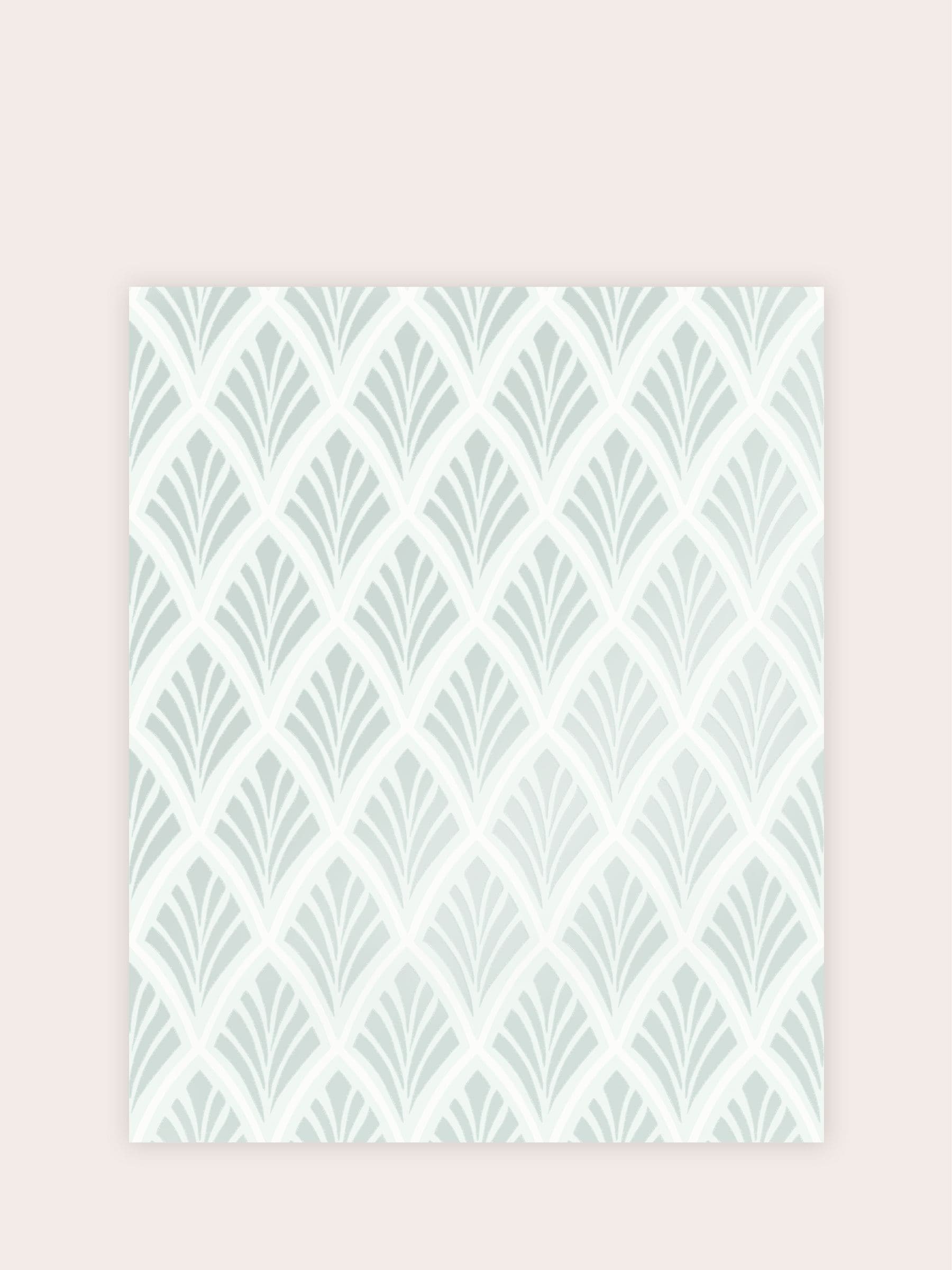 Laura Ashley Duck Egg Florin wallpaper 10m, imported from the UK