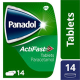 Panadol ActiFast Paracetamol Pain Killers 500mg 14 Tablets   14 per pack GOODS M&S   