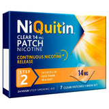 NiQuitin CQ 14mg Clear Patch Step 2   7 per pack GOODS M&S   