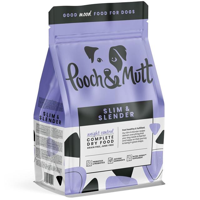 Pooch & Mutt Slim & Slender Complete Dry Dog Food   2kg GOODS M&S   