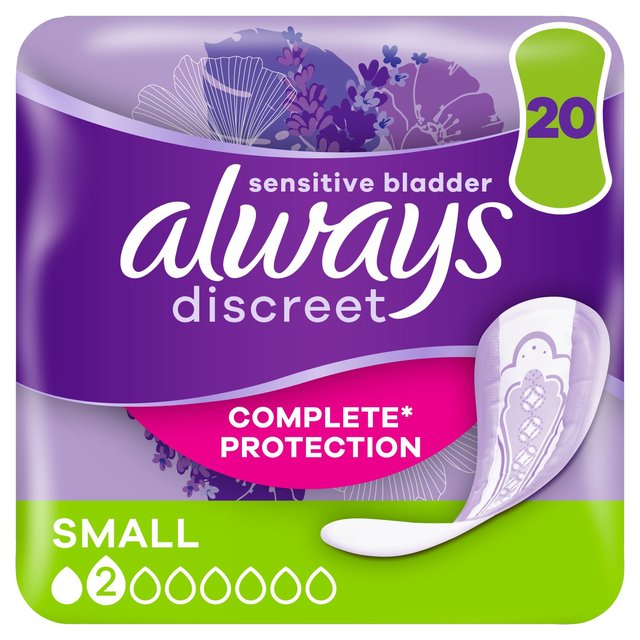 Always Discreet Incontinence Pads Small   20 per pack GOODS M&S   