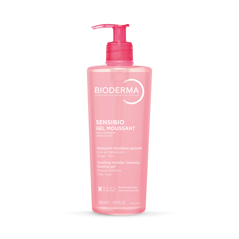 Bioderma Sensibio Foaming Gel face wash 500ml - British product