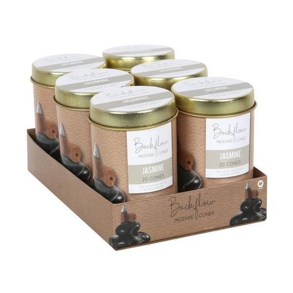 Something Different Jasmine Jumbo Incense Cones Pack of 120 (British brand)