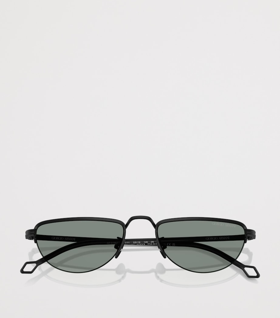 Giorgio Armani Steel Butterfly sunglasses steel frame (British brand)