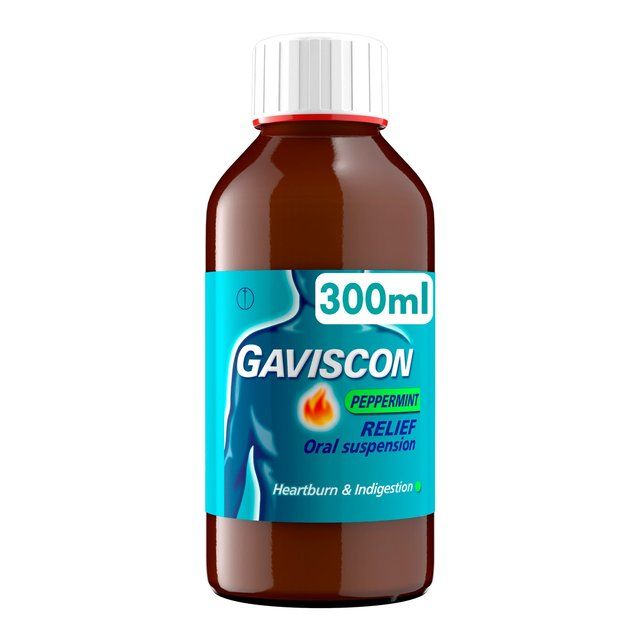 Gaviscon Liquid Heartburn & Indigestion Peppermint   300ml GOODS M&S   