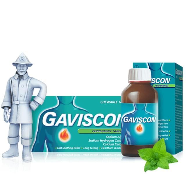 Gaviscon Liquid Heartburn & Indigestion Peppermint   300ml GOODS M&S   